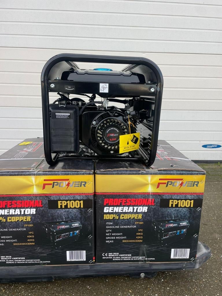 Fpower generator benzine 3500watt, Ophalen of Verzenden, Nieuw