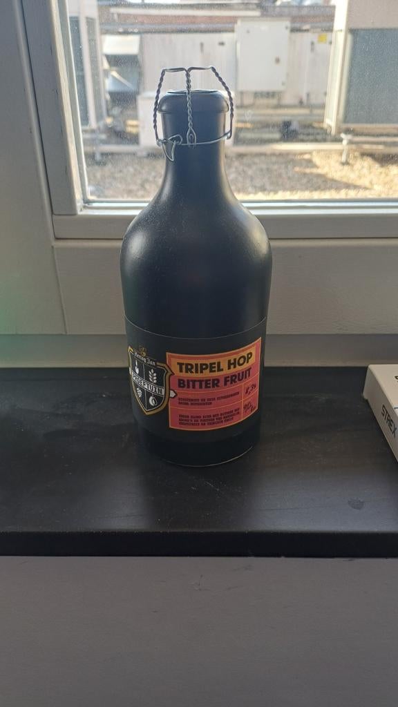 Hertog Jan Proeftuin Tripel Hop Bitter Fruit kruik leeg, Verzamelen, Ophalen of Verzenden, Zo goed als nieuw, Flesje(s), Hertog Jan
