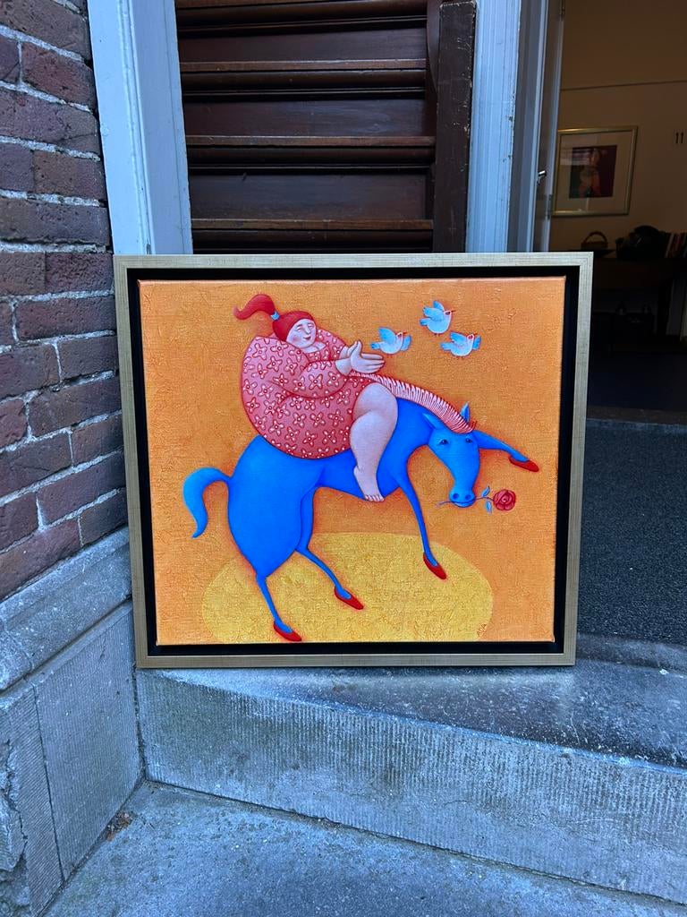 Ada Breedveld schilderij, Ophalen of Verzenden