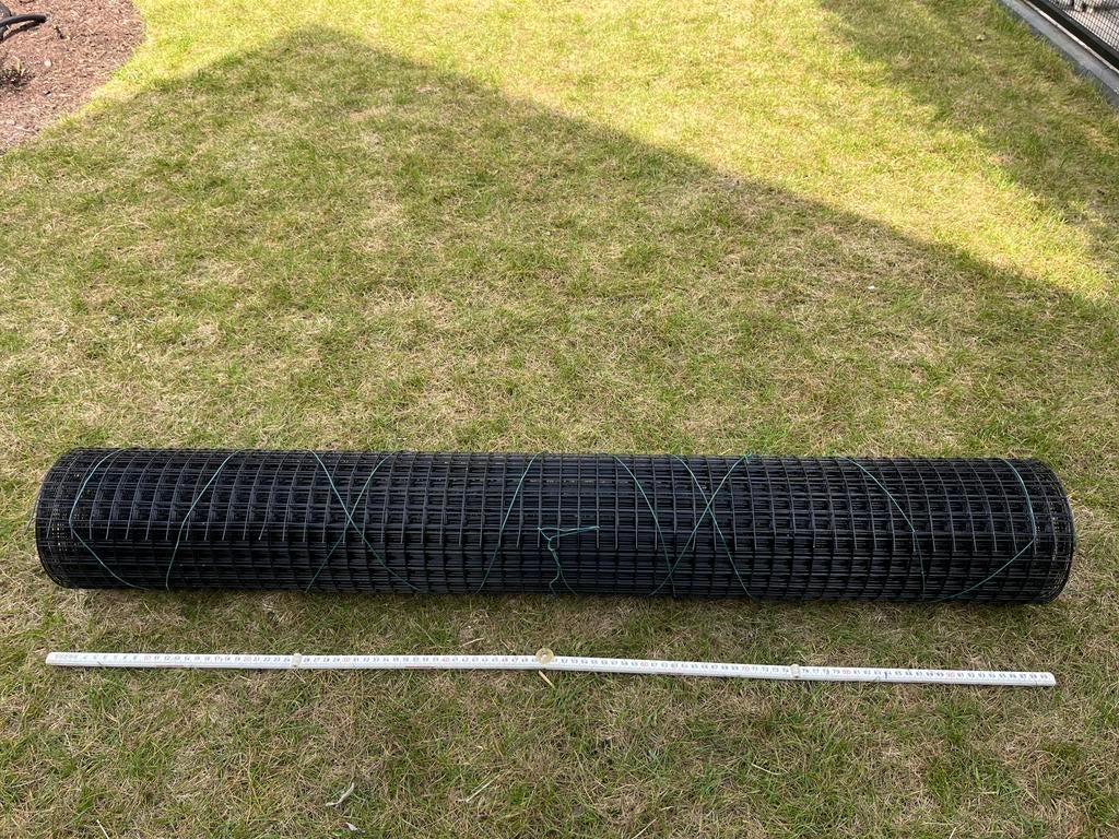 Zwart volieregaas 19x19, Ophalen of Verzenden, Nieuw, Minder dan 10 meter, Gaas