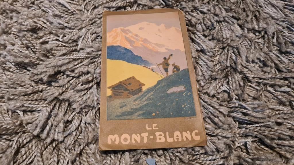 Mont, Gelezen, Frankrijk, Ophalen of Verzenden, Landkaart