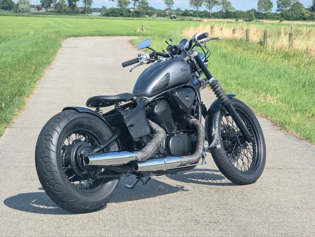 Honda Shadow VT 600 Custom Bobber (Cosmo Motors), Motoren, 2 cilinders, Occasion, Chopper, Particulier
