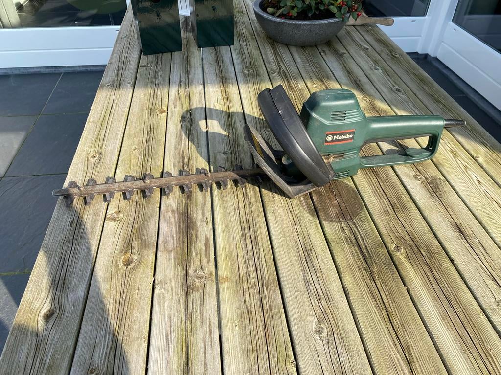 Metabo HS8140 S Elektrische Heggenschaar - 43cm, Ophalen, Gebruikt, Elektrisch