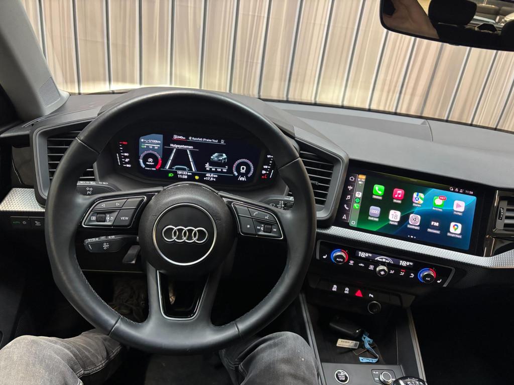 Audi A1 SPORTBACK 25 TFSI Pro Line|Cruise control|Carplay|Vi, Voorwielaandrijving, Stof, 95 pk, Zwart