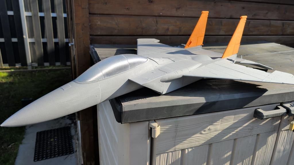 3D geprinte F15 Eagle pusher prop, Hobby en Vrije tijd, Modelbouw | Radiografisch | Vliegtuigen, Ophalen, Nieuw