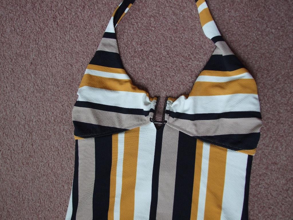 Cyell nieuw gestreept halter badpak maat 40 B, Overige kleuren, Badpak, Ophalen of Verzenden, Zo goed als nieuw