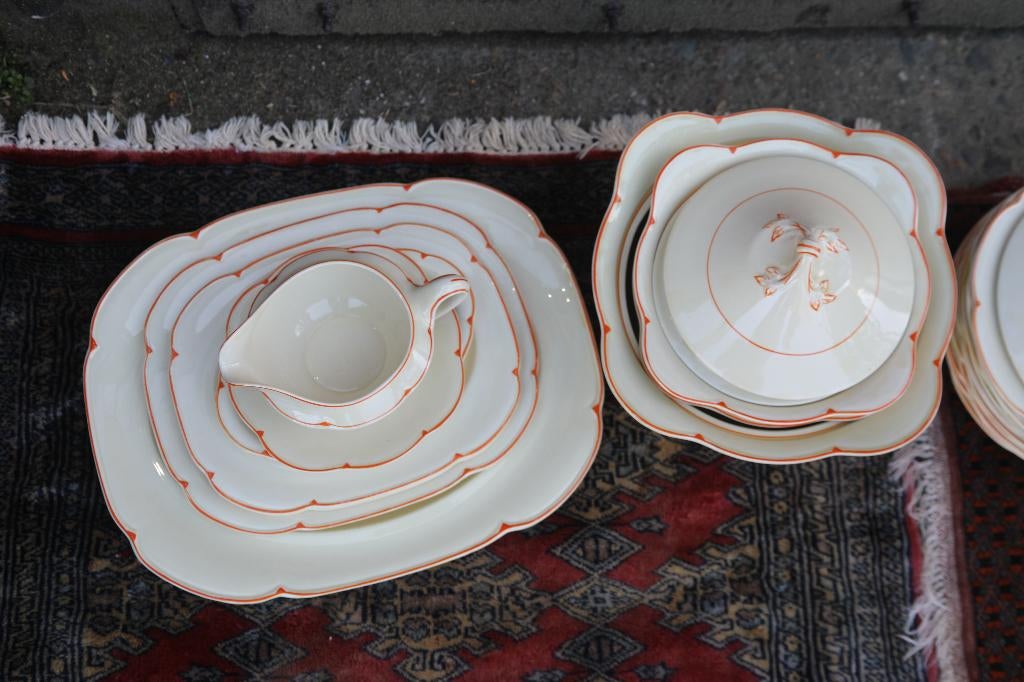 Woods Ivoryware Servies - Vintage uit de '20tiger jaren, Ophalen