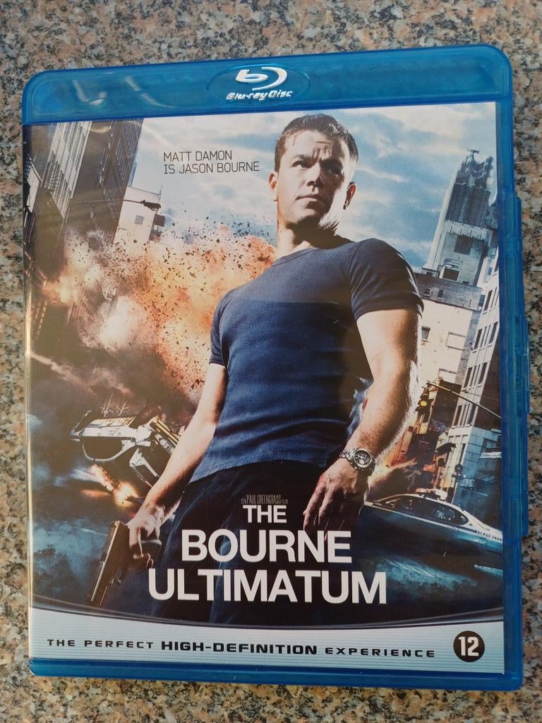 The Bourne Ultimatum Blu-ray, Cd's en Dvd's, Blu-ray, Ophalen of Verzenden, Zo goed als nieuw, Actie
