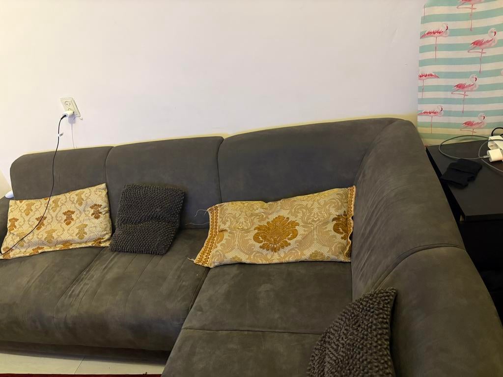 Complete bankstel en lichte gebruiksporen, Ophalen, Zo goed als nieuw