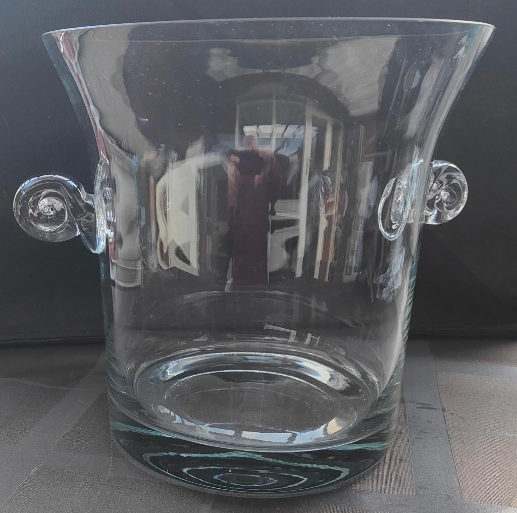 Champagne Cooler van glas, Nieuw, Ophalen of Verzenden, Glas, Minder dan 5 flessen