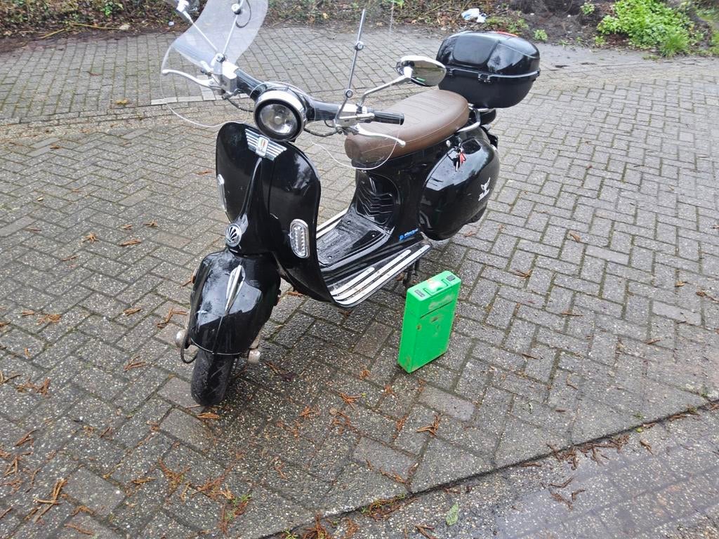 Electrische scooter. Blauw kenteken bj 2018, Ophalen, Gebruikt, Elektrisch, Overige merken
