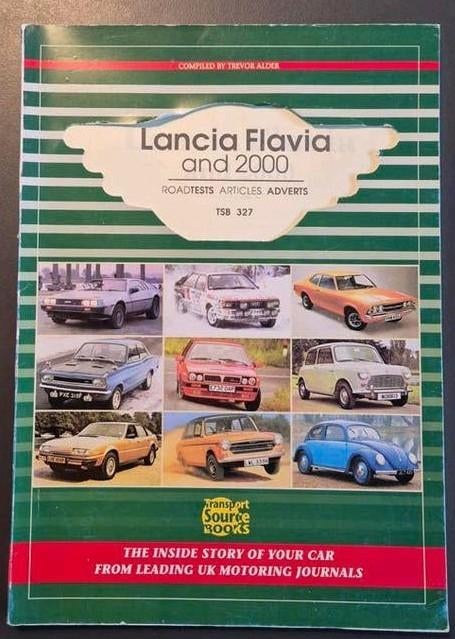 Lancia Flavia en 2000 Roadtest Artikelen - Transport Source, Gelezen, Trevor Alder, Ophalen of Verzenden, Overige merken