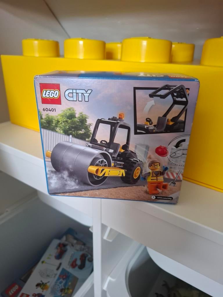 Lego City Stoomwals 60401 - Nieuw in gesloten verpakking, Ophalen of Verzenden
