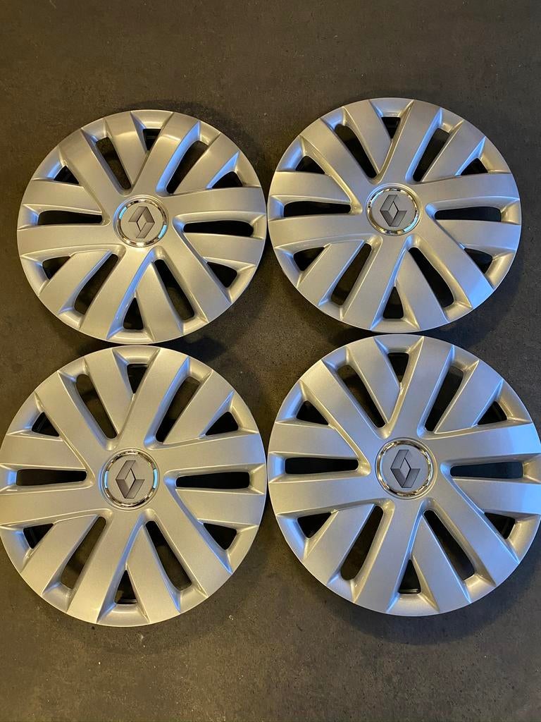 Set Renault Wieldoppen 16 inch, Auto diversen, Wieldoppen, Ophalen of Verzenden, Nieuw