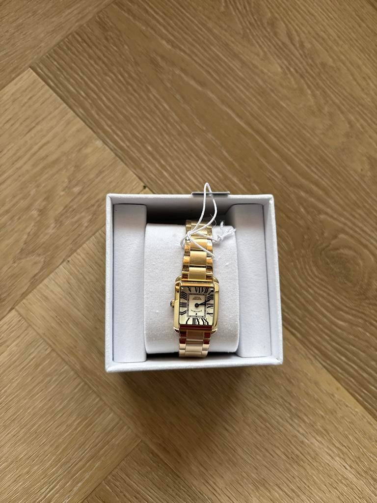 Jacques du Manoir Dameshorloge Goudkleurig Swiss Made, Overige merken, Polshorloge, Nieuw, Ophalen of Verzenden