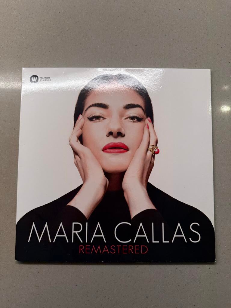 Maria Callas Remastered LP - Klassieke Opera Vinyl, Ophalen of Verzenden, Zo goed als nieuw, 12 inch