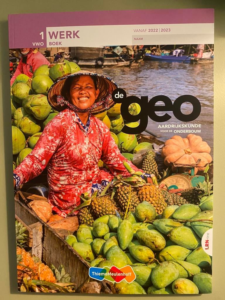 De Geo Aardrijkskunde werkboek 1 vwo, Boeken, Schoolboeken, Verzenden, Nieuw, VWO, Aardrijkskunde