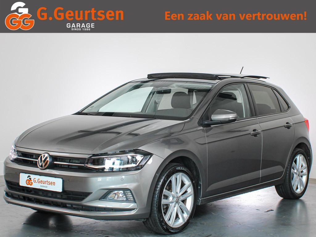 Volkswagen Polo 1.0 TSI Highline Panoramadak, LED, Stoelverw, Stof, Gebruikt, 116 pk, Bedrijf