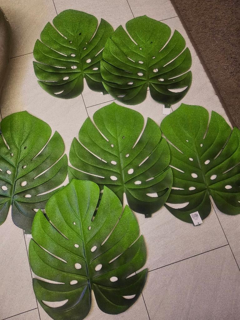 Nieuw. 6x placemats bladvorm 45x37, Ophalen of Verzenden, Nieuw, Overig
