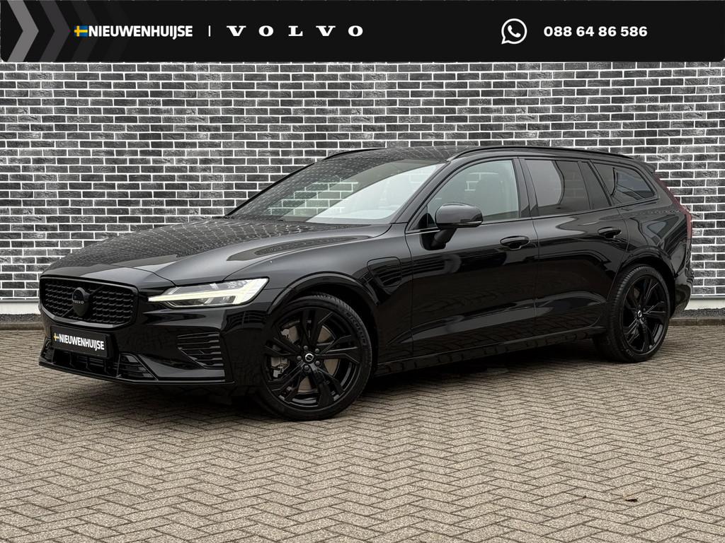 Volvo V60 T8 Plug-in hybrid AWD Plus Dark Performance Black, Auto's, Volvo, Automaat, 12 maanden, Stof, 4 cilinders