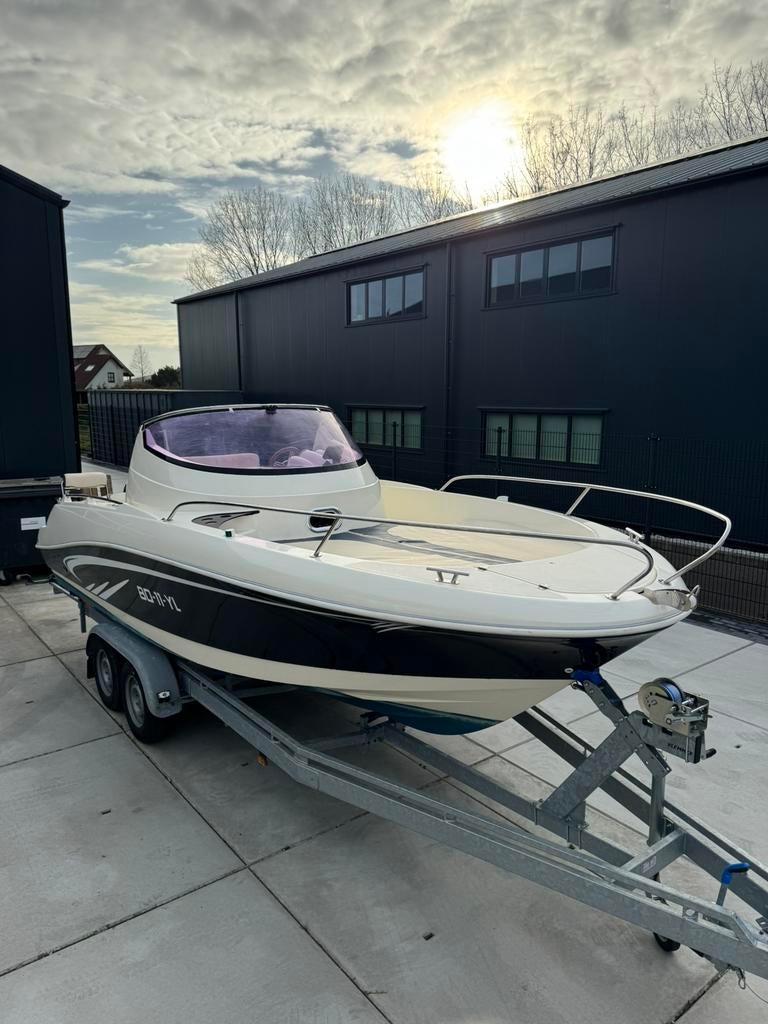 Prins 620 Sundeck + Suzuki 140pk +trailer|Compleet uitgerust, Watersport en Boten, Vis- en Consoleboten, Gebruikt, 6 meter of meer