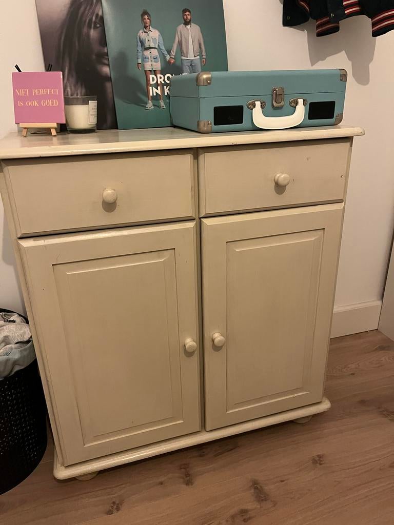 Commode kastje - Opknapproject, Huis en Inrichting, Kasten | Ladekasten, Ophalen, Gebruikt, 1 of 2 laden, 50 tot 100 cm