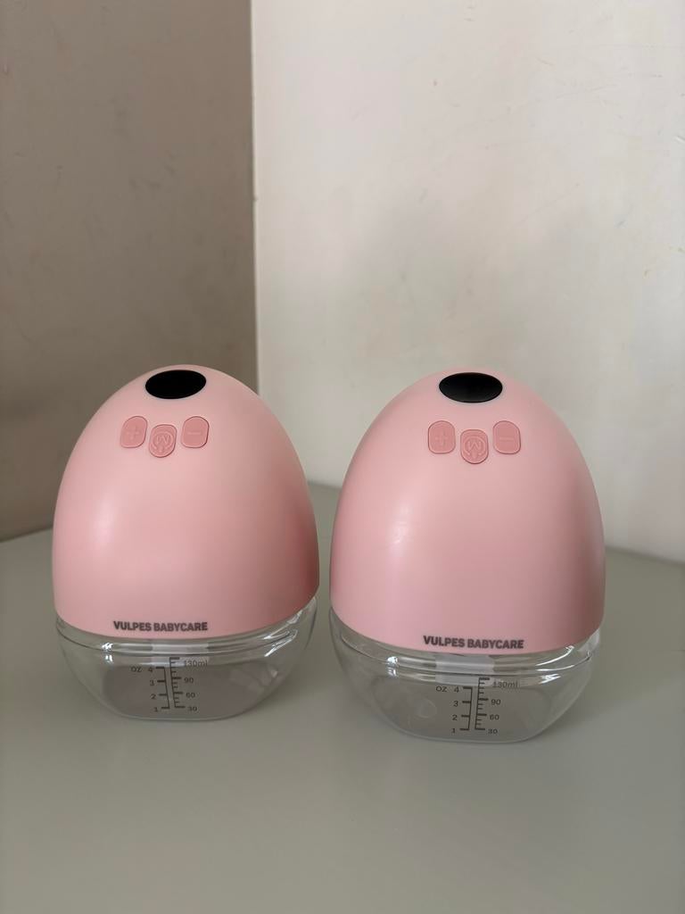 Vulpes Babycare Draagbare Borstkolf (2 stuks), Ophalen of Verzenden, Zo goed als nieuw, Borstkolf