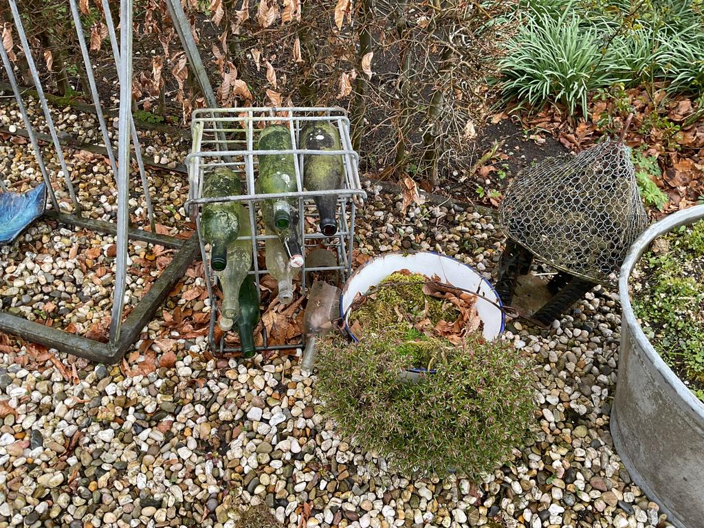 Oude melkkrat uit 1970, Ophalen of Verzenden