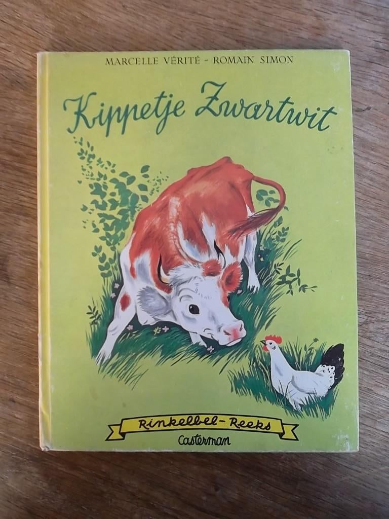 Rinkelbel-Reeks boek Kippetje Zwartwit 1962 Casterman, Boeken, Ophalen of Verzenden, Gelezen, Fictie algemeen