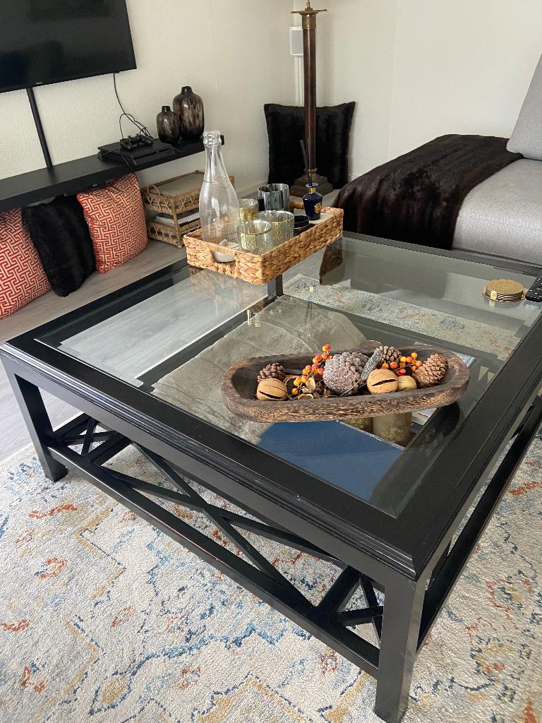 Salon tafel van Rofra Home, Ophalen, Gebruikt, 100 tot 150 cm, 50 tot 100 cm