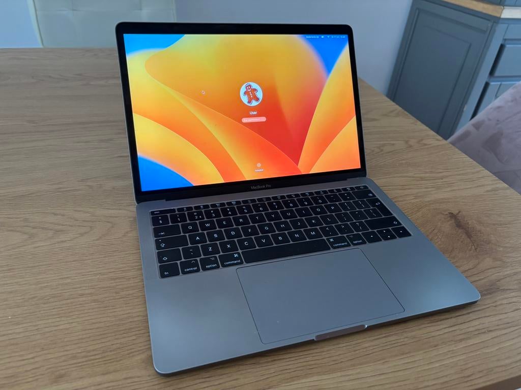 Macbook Pro 13 inch A1708, Computers en Software, Apple Macbooks, 256 GB, 2 tot 3 Ghz, Qwerty, 13 inch