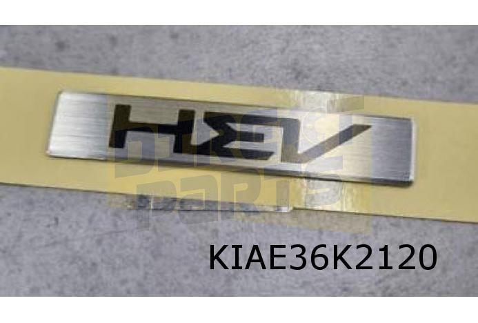 Kia Niro embleem tekst ''HEV" achterzijde Origineel! 86314AT