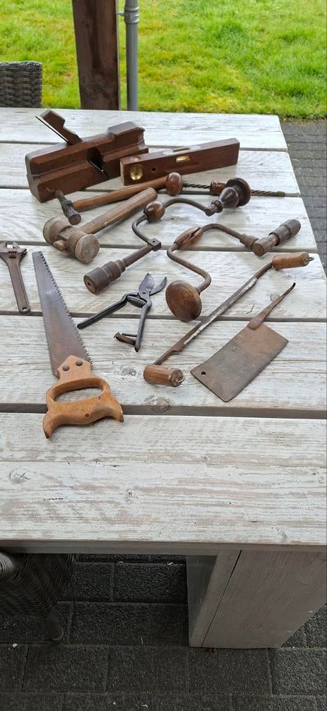 Diverse oude gereedschappen - Vintage collectie, Antiek en Kunst, Ophalen of Verzenden