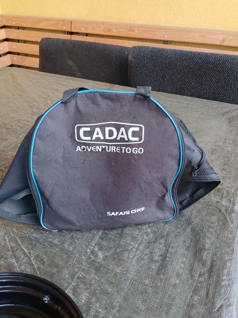 Cadac adventure te go, Ophalen, Gebruikt