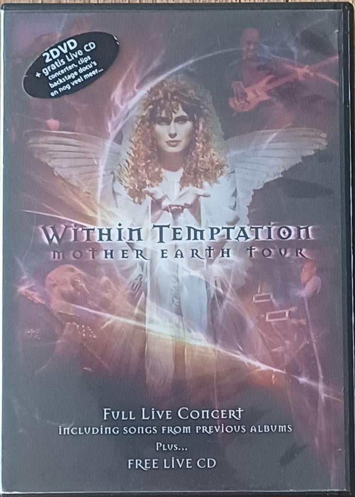 Within Temptation - Mother Earth tour - 2dvd + cd, Ophalen of Verzenden, Zo goed als nieuw, Muziek en Concerten, Boxset