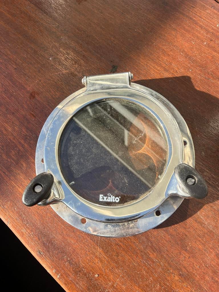 Exalto patrijspoort - RVS, rond, Ophalen of Verzenden, Gebruikt, Overige typen