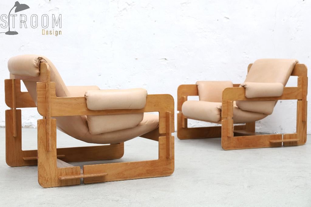 Arne Jacobsen Puzzle chairs Vintage Deens Design Jaren 70, Ophalen, Asko, Gebruikt, Onbekend