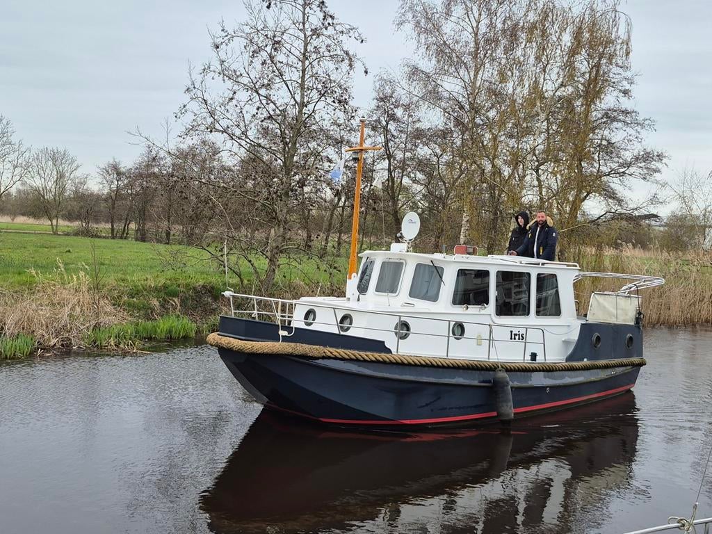 Sint jozef Vlet Linssen, Watersport en Boten, Ophalen, Gebruikt, Staal, Binnenboordmotor