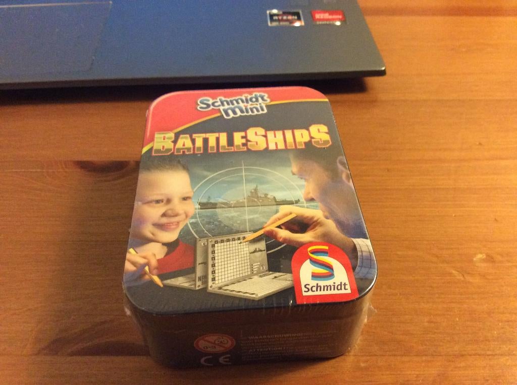 Battleships mini spel van Schmidt. nieuw in folie, Hobby en Vrije tijd, Gezelschapsspellen | Overige, Ophalen of Verzenden, Nieuw
