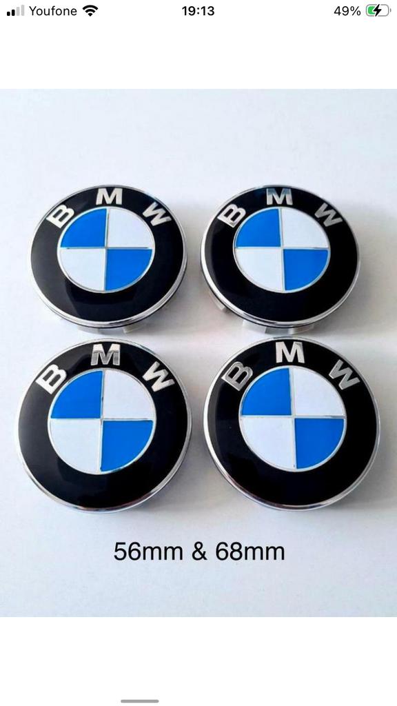 BMW logo’s/emblemen voor velgen (naafkappen), Auto diversen, Wieldoppen, Ophalen of Verzenden, Nieuw