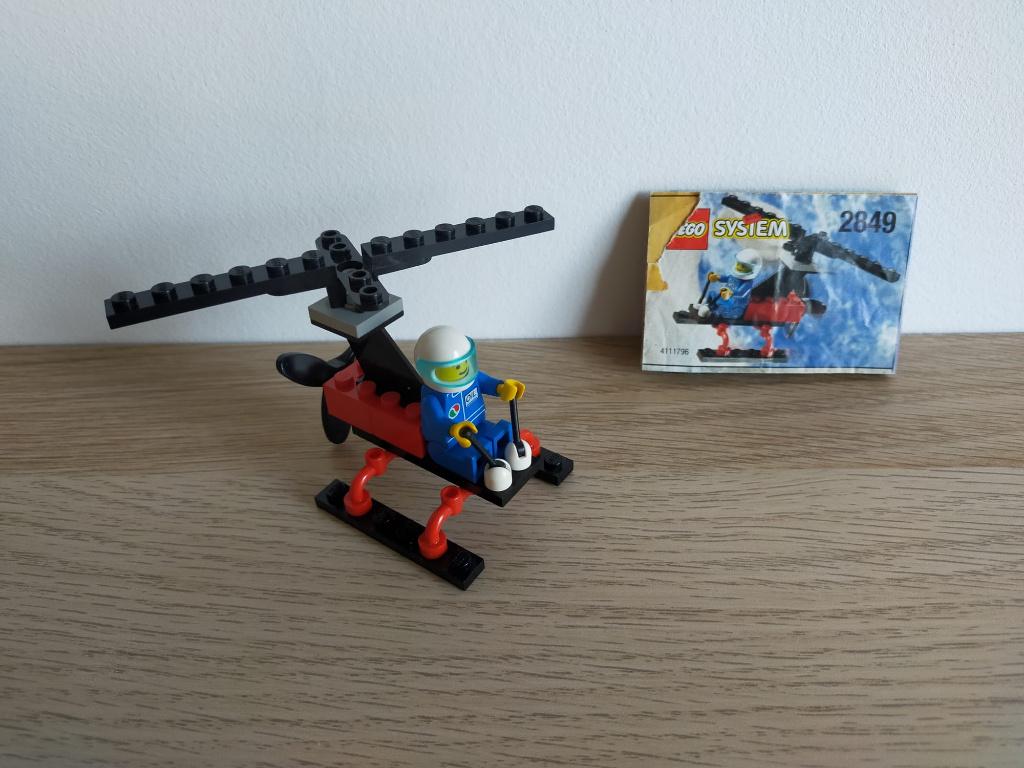 Lego Town Helicopter - Set 2849, Ophalen of Verzenden, Gebruikt, Complete set, Lego