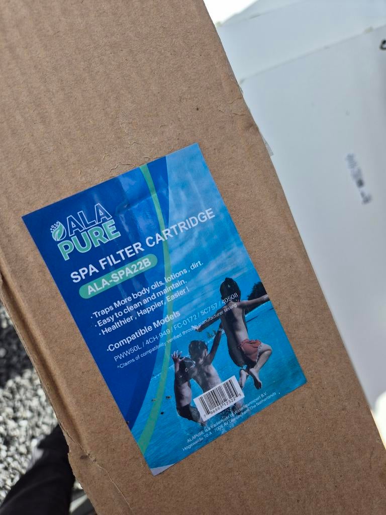 3x ALA PURE SPA Filter Cartridge voor Jacuzzi (ALA-SPA22B), Ophalen of Verzenden, Nieuw, Filter