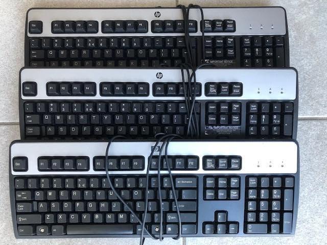 HP  Toetsenborden  HP   KU-0316, Computers en Software, Toetsenborden, Gebruikt, Qwerty, Bedraad, Ophalen of Verzenden