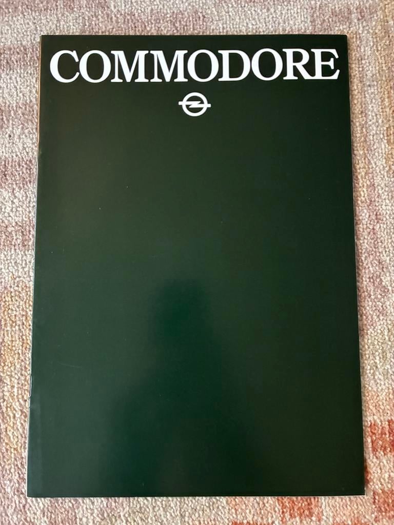 Opel Commodore brochure 8/80, Ophalen of Verzenden, Zo goed als nieuw, Opel