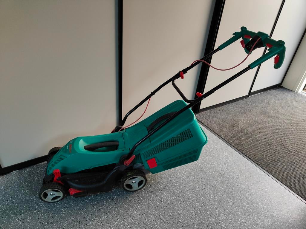 Bosch Arm 37 elektrische grasmaaier, Tuin en Terras, Ophalen, Gebruikt