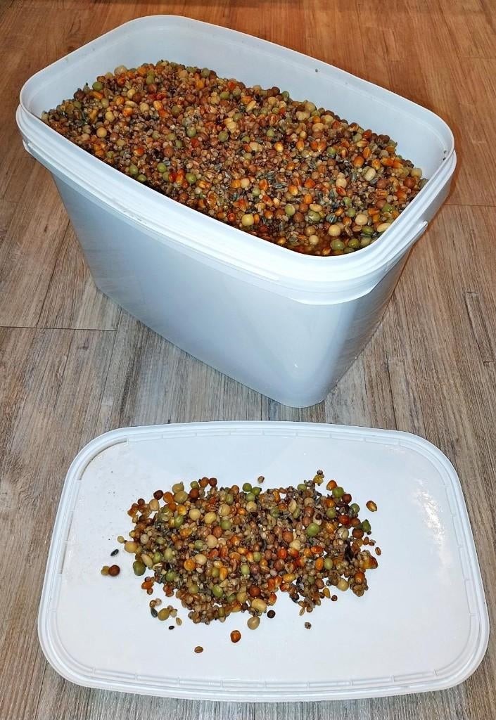 Karper Partikels – Kant-en-klaar Duivenvoer, +/- 10 liter, Ophalen of Verzenden, Nieuw, Overige typen