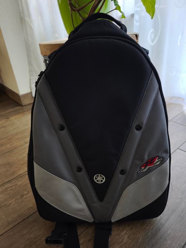 Yamaha rugtas zwart/grijs, Motoren, Ophalen of Verzenden, Zo goed als nieuw