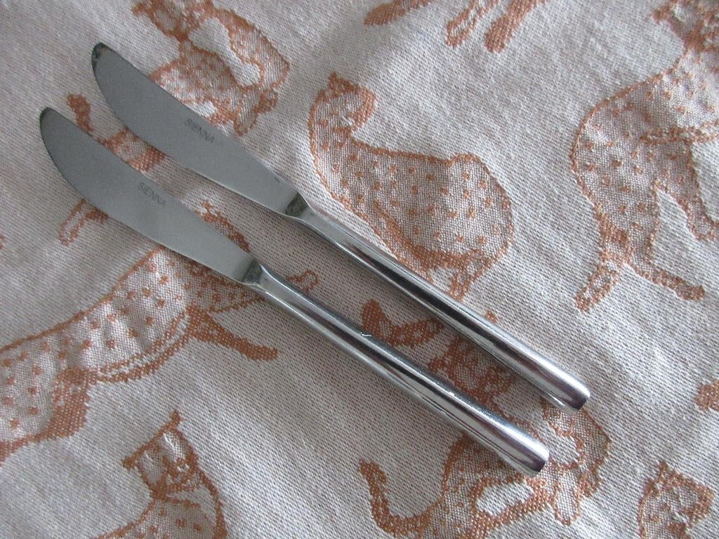 Siena Fruitmesjes, Ophalen of Verzenden, Gebruikt, Rvs of Chroom, Vaatwasserbestendig