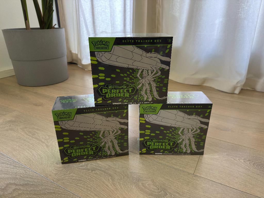 Pokemon Perfect Order Elite Trainer Box ETB, Ophalen of Verzenden, Nieuw, Boosterbox, Foil