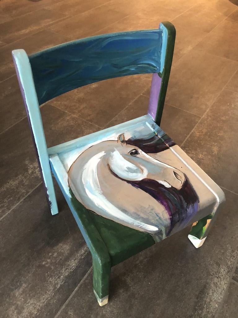 Kunstzinnig kinderstoeltje, Ophalen of Verzenden, Nieuw, Stoel(en)